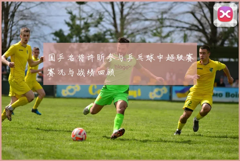 国乒名将许昕参与乒乓球中超联赛赛况与战绩回顾